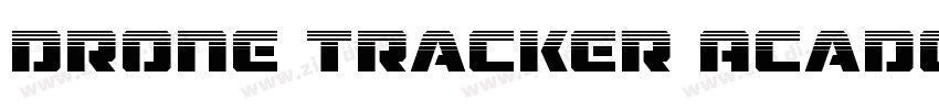 Drone Tracker Academ字体转换